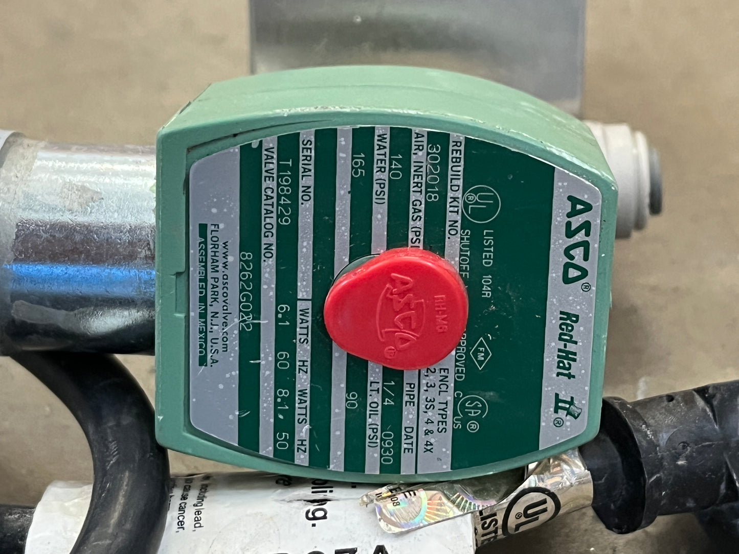 ASCO RedHat II Solenoid Valve Assembly [1017.02]