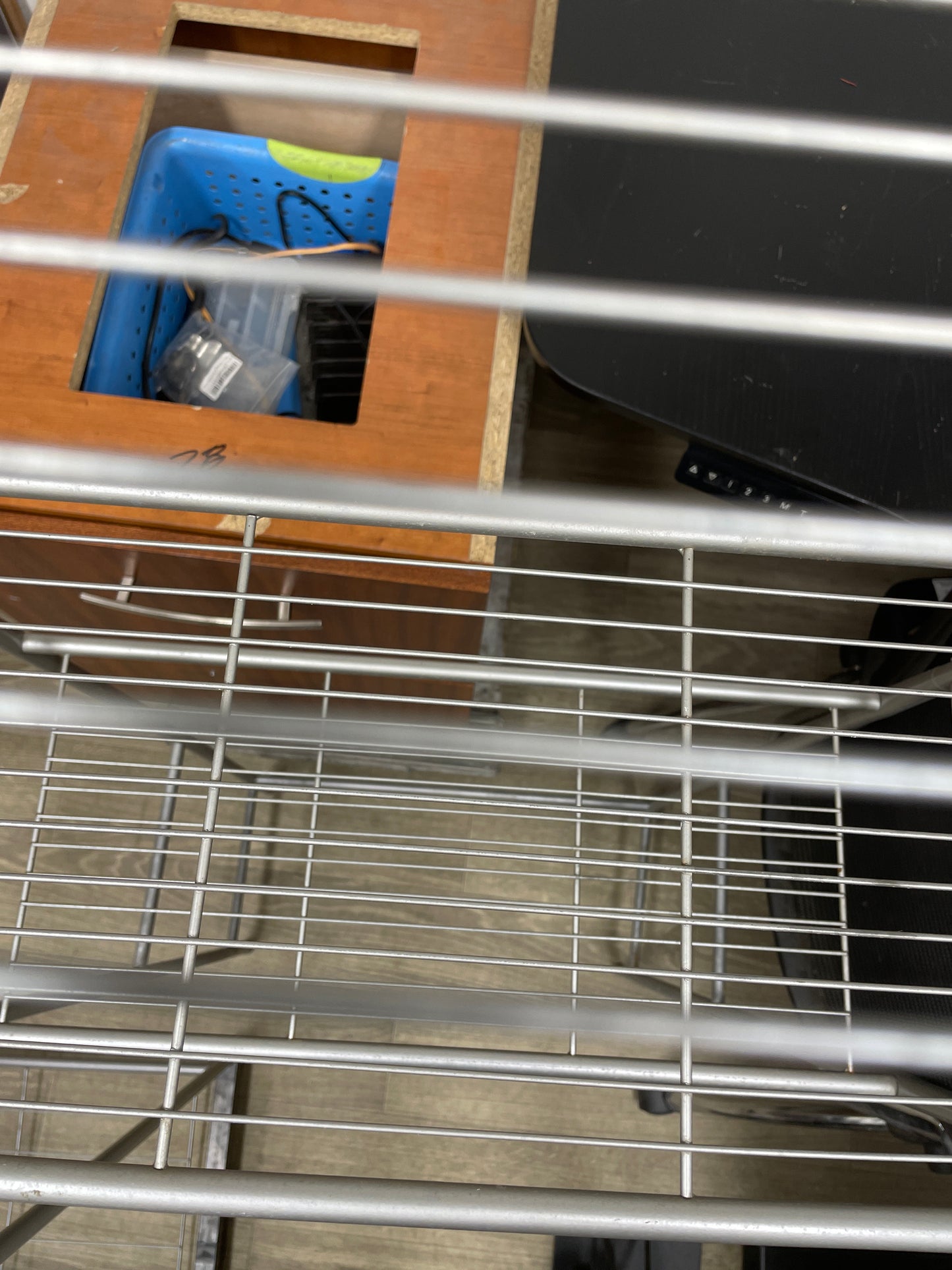 Over The Toilet Storage Shelf, Metal Frame, 23 Inch Wide