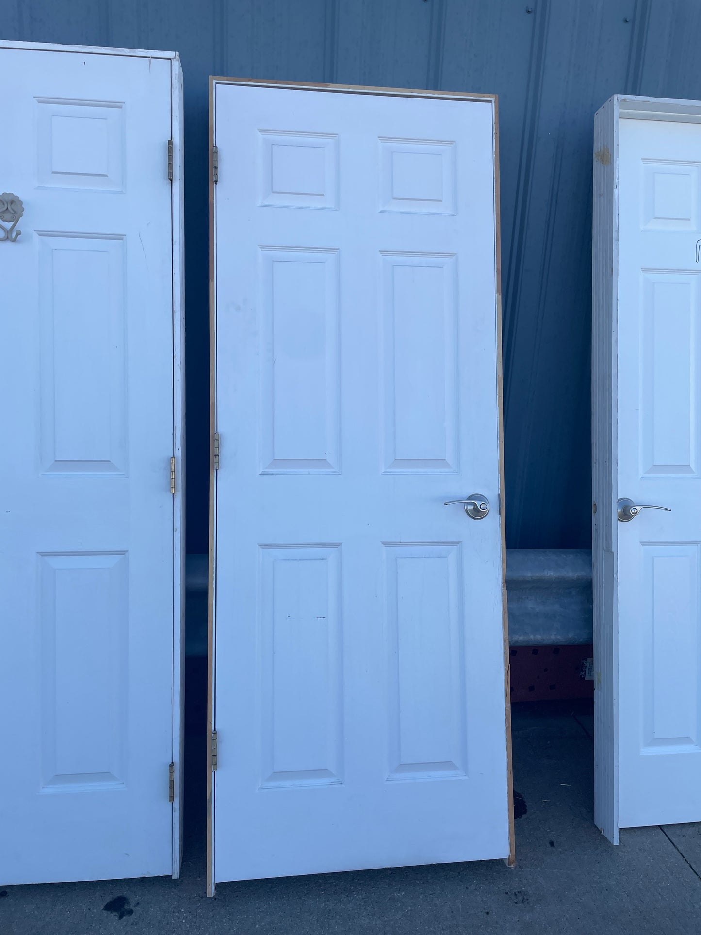 29x80 RHS Interior Hollow 6 Panel Prehung Door, White