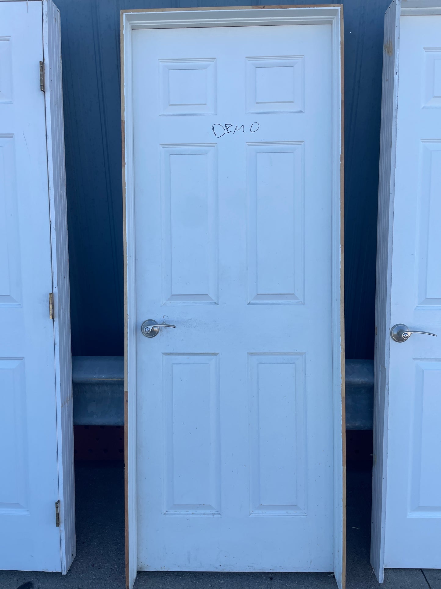 29x80 RHS Interior Hollow 6 Panel Prehung Door, White