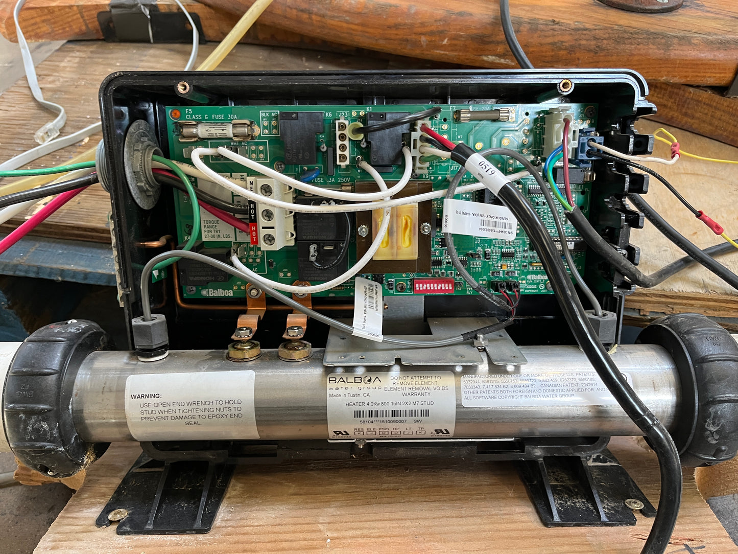 Hot Tub Spa Control System + Pump Set [ID 1023.01]