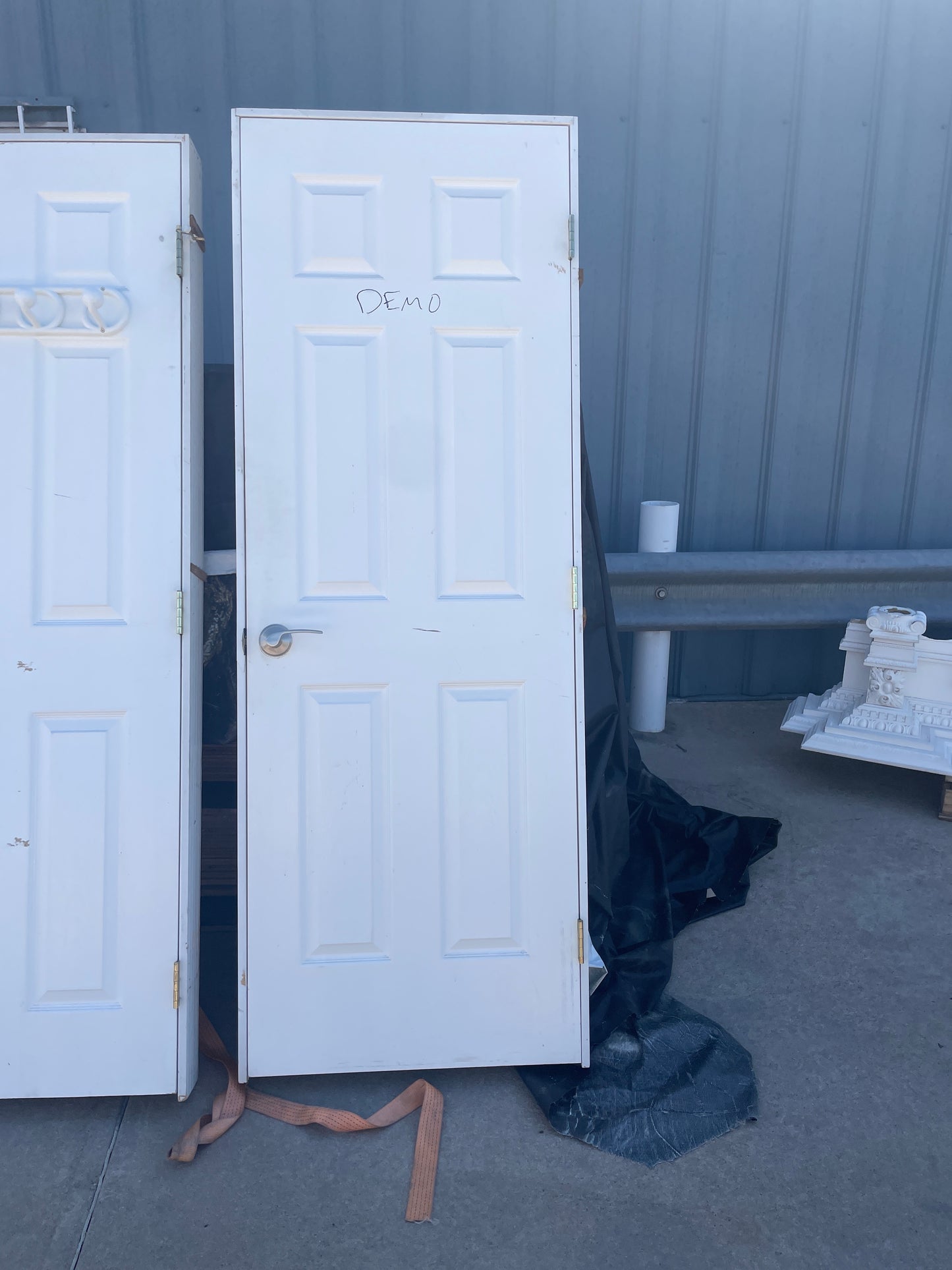 28x80 RHS Interior Hollow 6 Panel Prehung Door, White