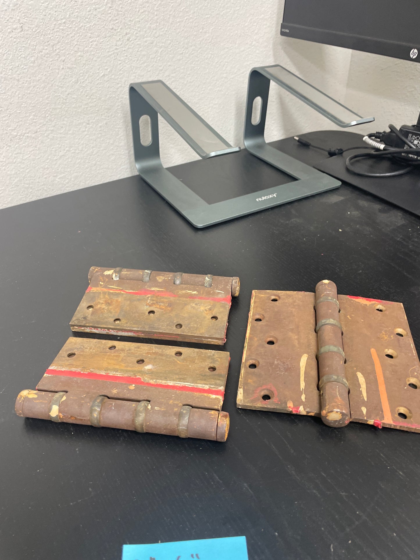 Reclaimed 6 Inch Door Hinges, 3 Pack