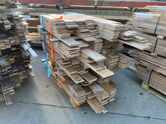 White Oak Hardwood Flooring 4" & 5" 300 sqft [1111.01]