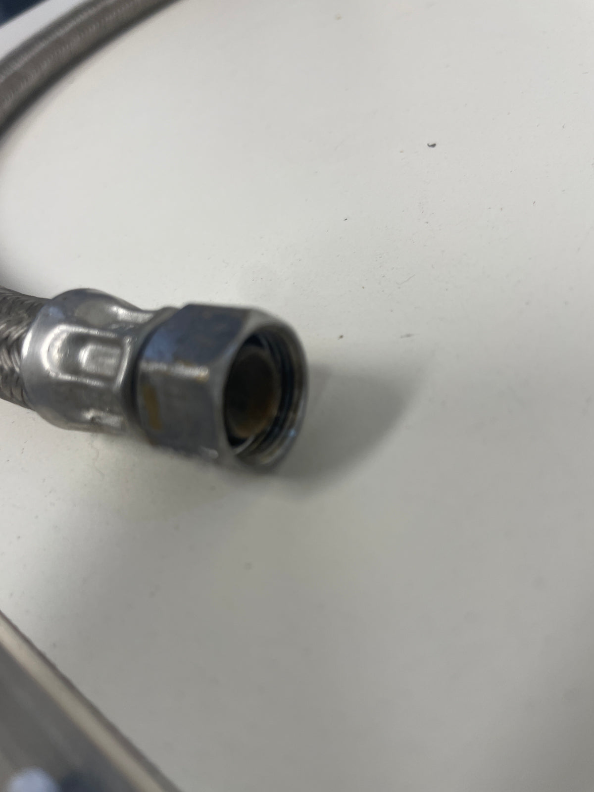 Chrome Braided Faucet Supply Line, 20in