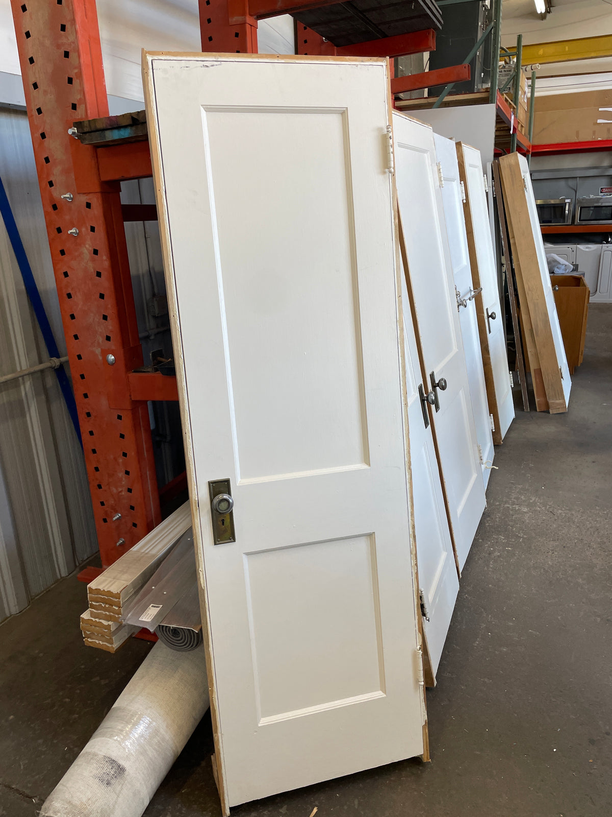 21x79 LHS Interior Hollow 2 Panel Prehung Door, White