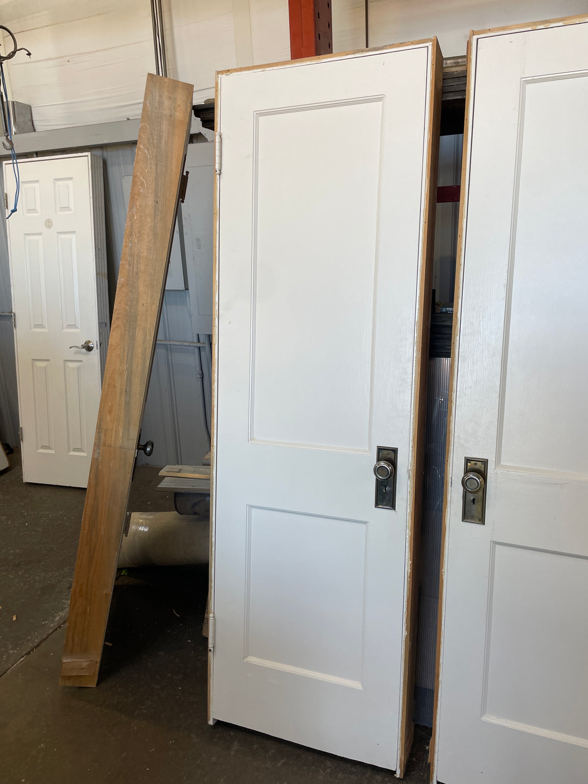 24x79 RHS Interior Hollow 2 Panel Prehung Door, White