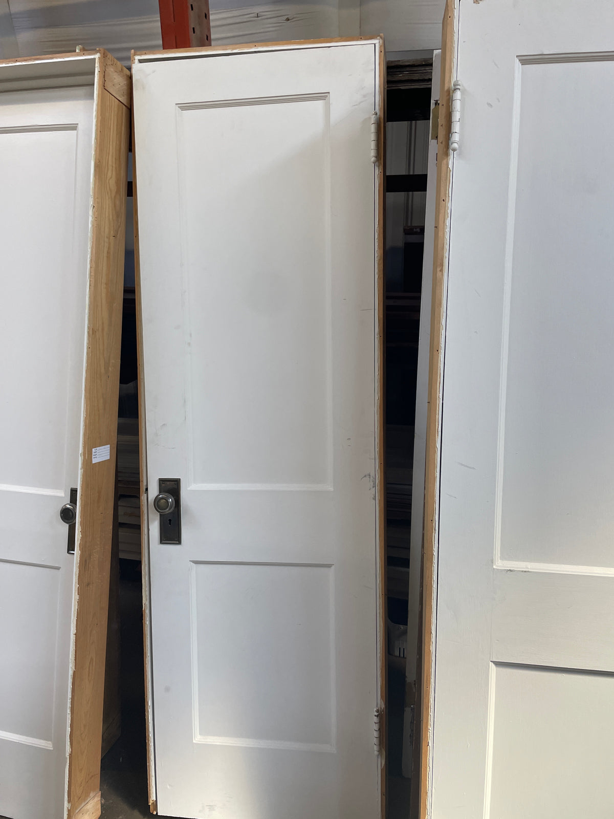 24x80 LHS Interior Hollow 2 Panel Prehung Door, White