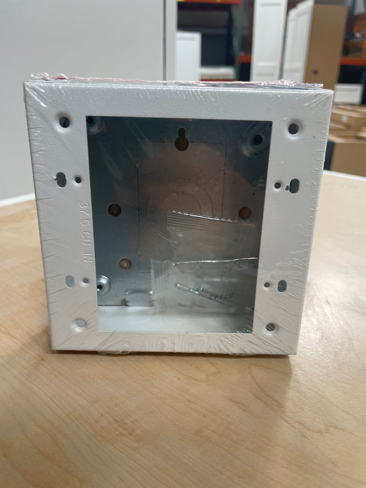 Wiremold White Surface Mount Outlet Box, New