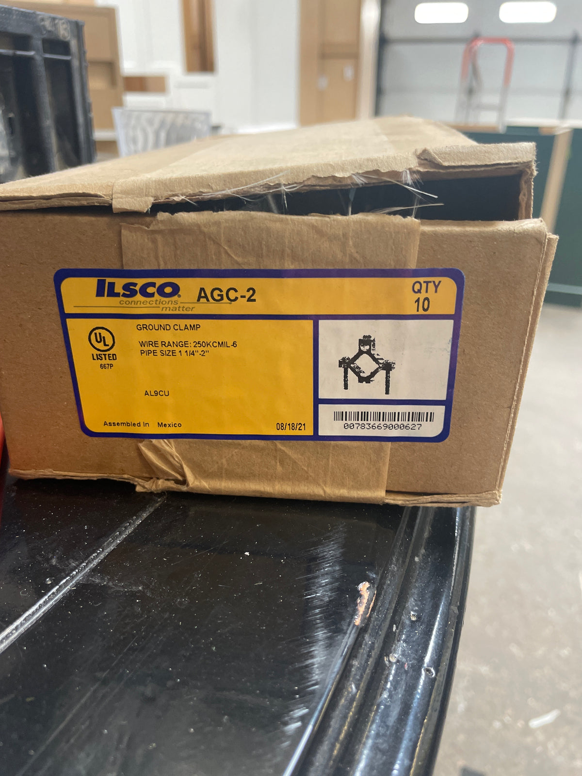 ILSCO AGC-2 Ground Clamp, New