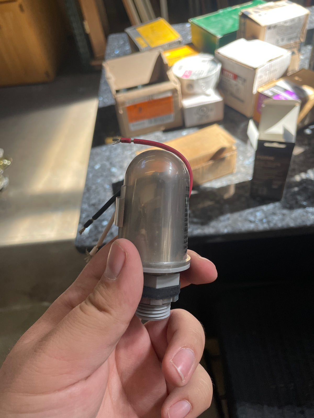 Tork 2000-2 Lexan Housing Photocontrol, 1/2" Conduit Mount, New
