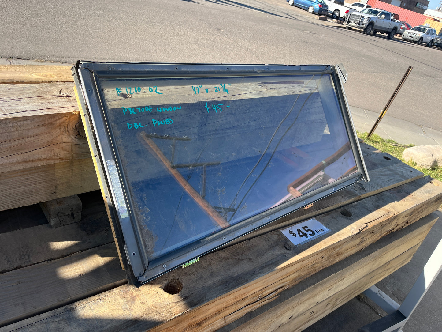 #1210.02 Fixed Picture Window | Double Pane | 47" x 21 3/4"