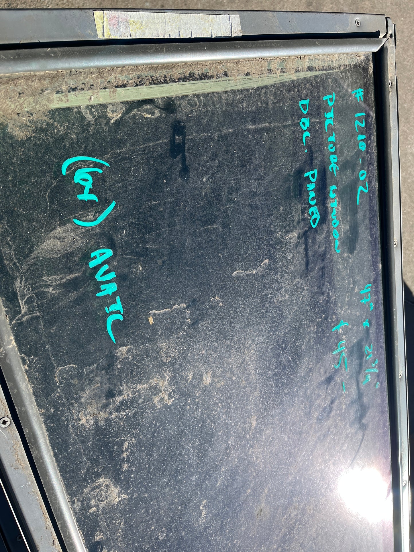 #1210.02 Fixed Picture Window | Double Pane | 47" x 21 3/4"