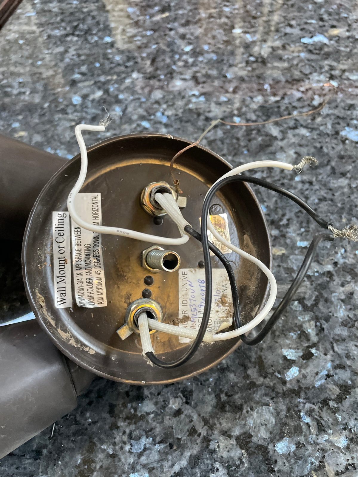 Reclaimed Outdoor Wall Lights, PAR-Style Reflector, Pair