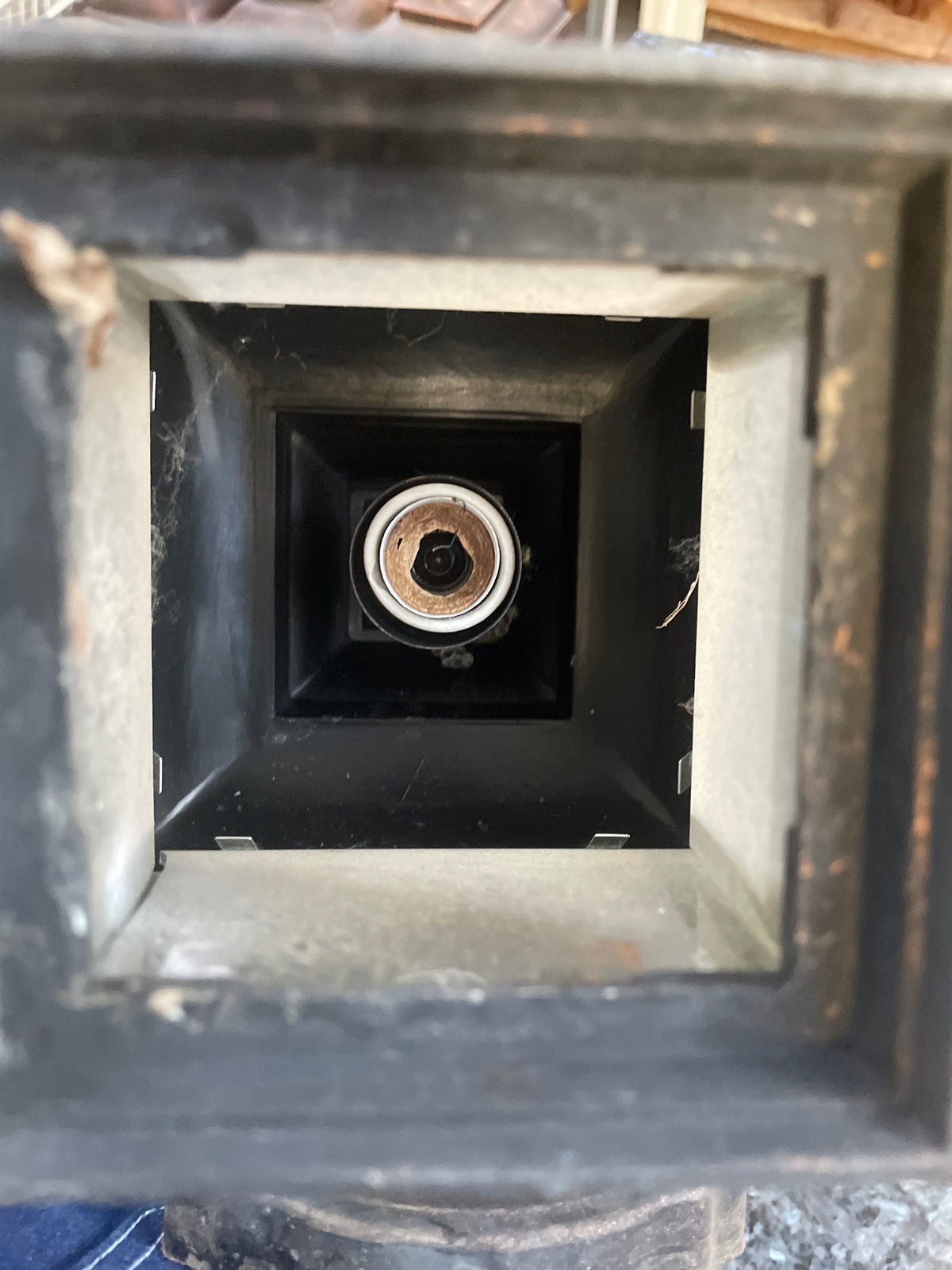 Reclaimed Modern Outdoor Lantern Light, Brushed Bronze