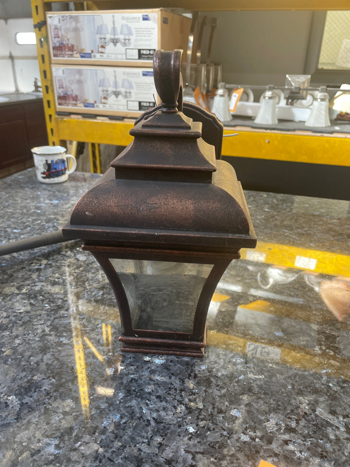 Reclaimed Traditional Wall Sconce, Ceramic Socket