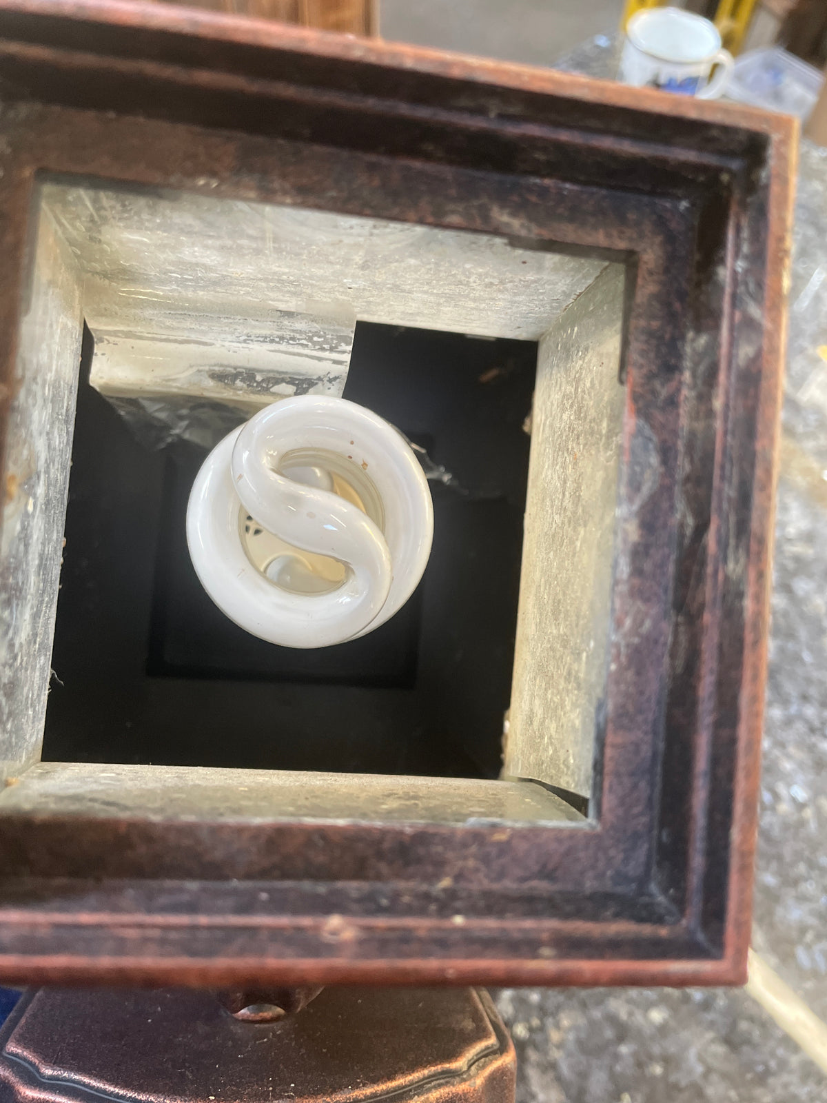 Reclaimed Traditional Wall Sconce, Ceramic Socket