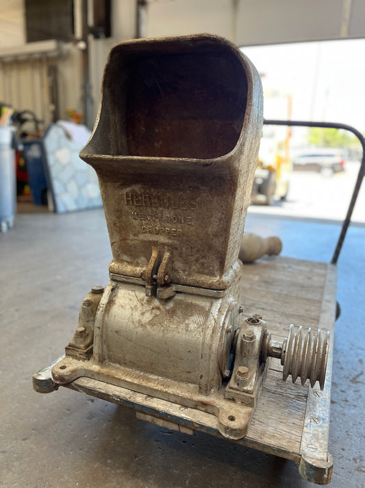 Antique Butcher's "Meat & Bone Chopper" [1002.61]