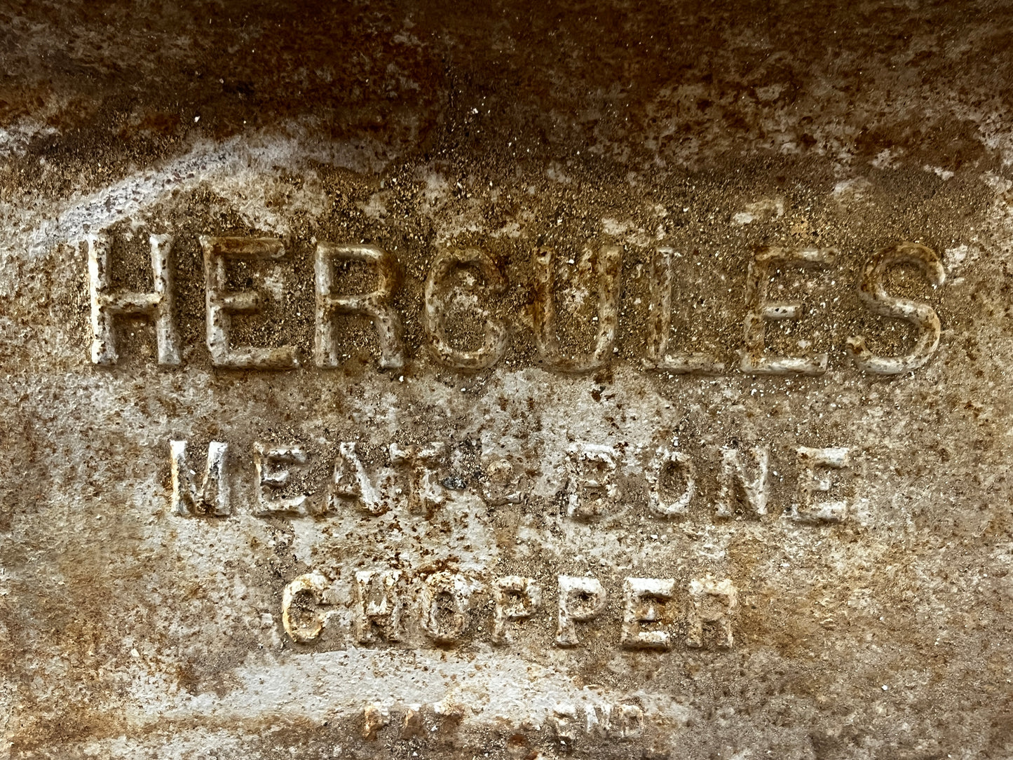 Antique Butcher's "Meat & Bone Chopper" [1002.61]