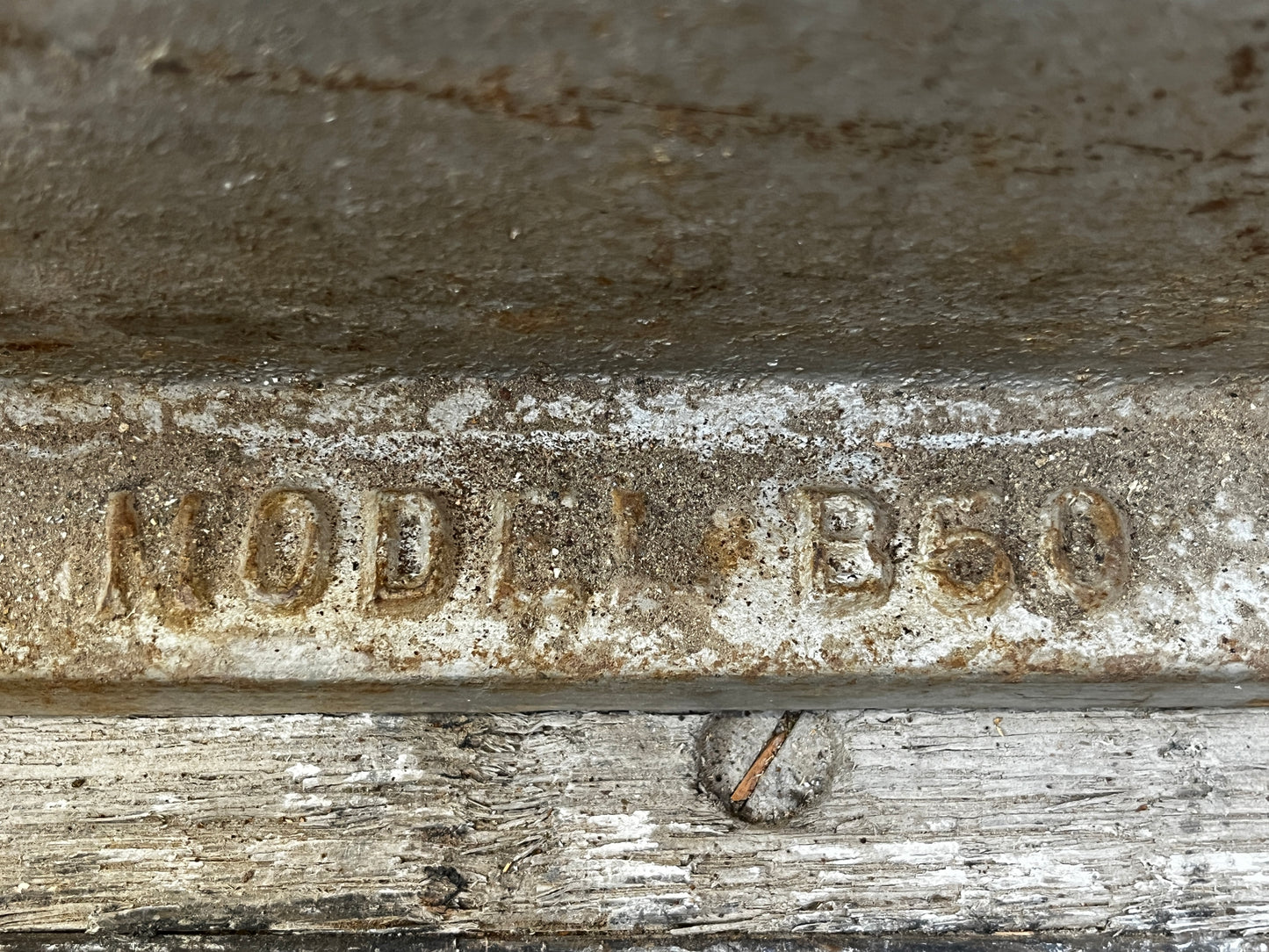 Antique Butcher's "Meat & Bone Chopper" [1002.61]