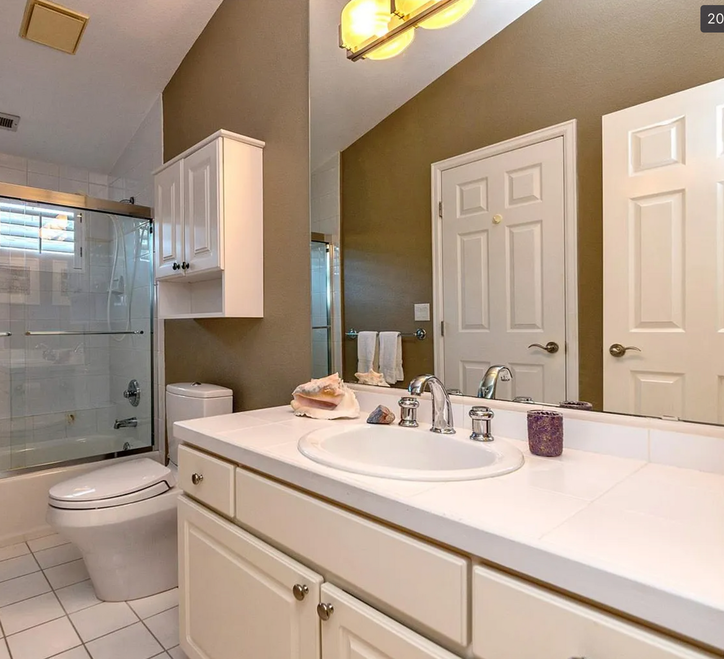 Over Toilet Cabinet, White Finish [#E414.01]